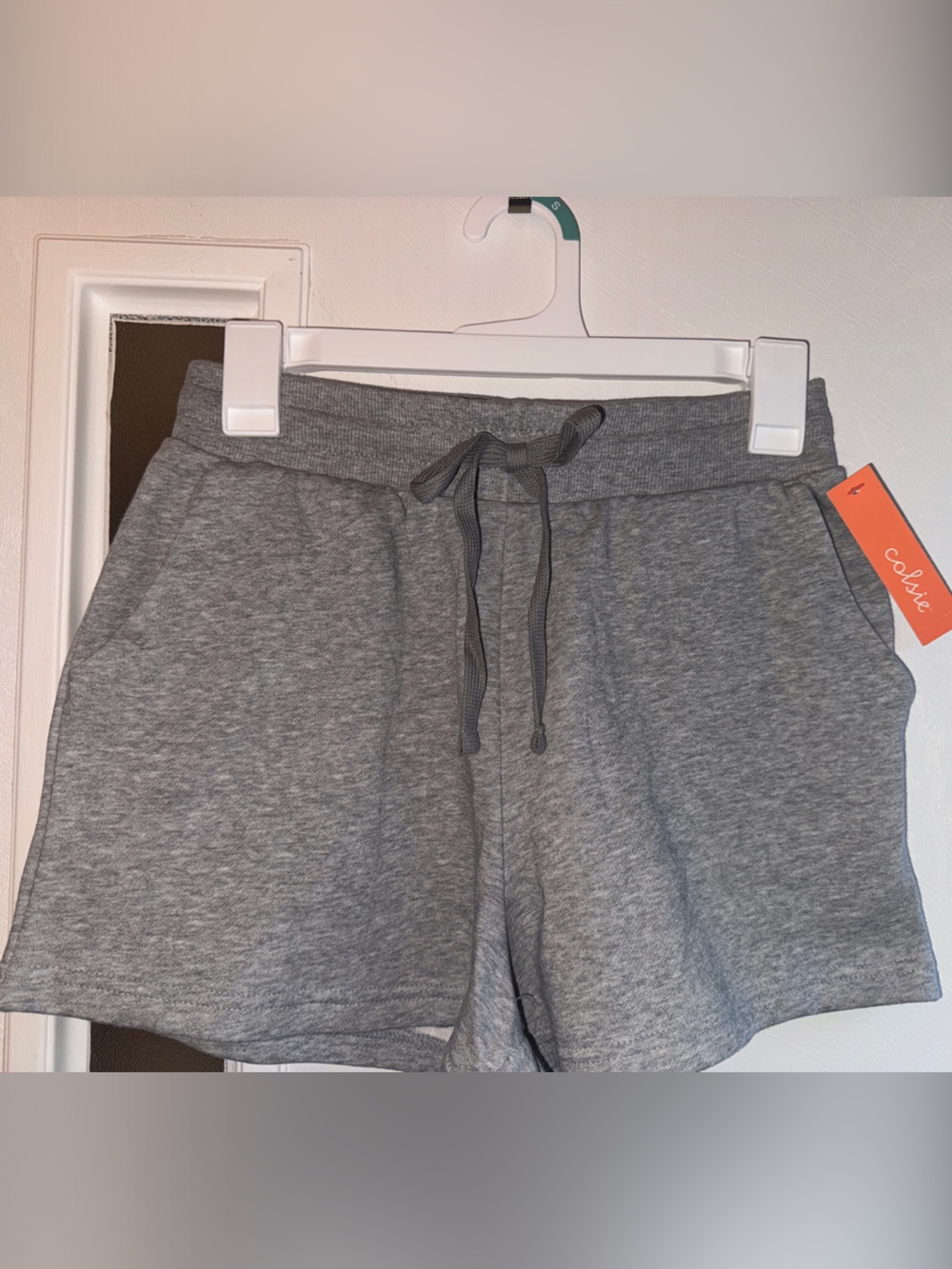 Colsie Gray Drawstring Lounge Shorts